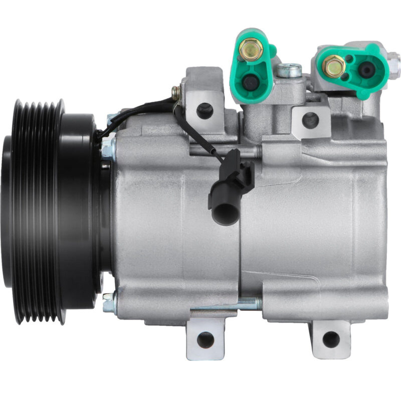 AC Compressor For 2002 2003 2004 2005 20069 Hyundai Santa Fe 2.7L V6 Engine Only - Image 2