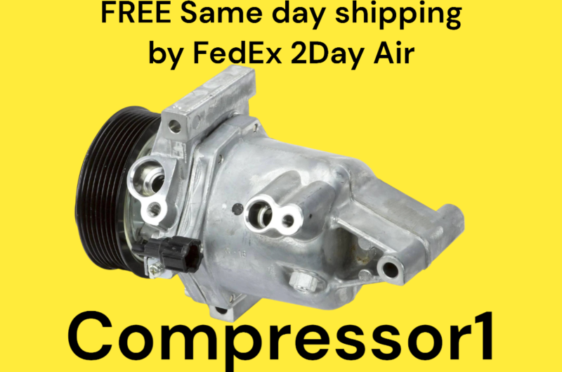 AC Compressor For 2012-2019 Nissan Versa 1.6L Vesra Note 2014-2019 7 Groove