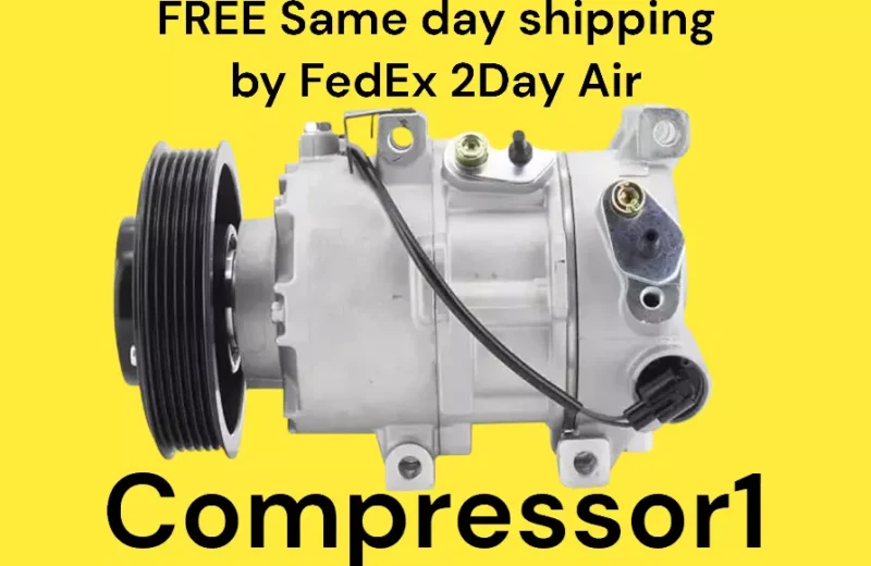 AC Compressor For 2012 2013 2014 2015 2016 2017 Hyundai Accent Kia RIO 1.6L