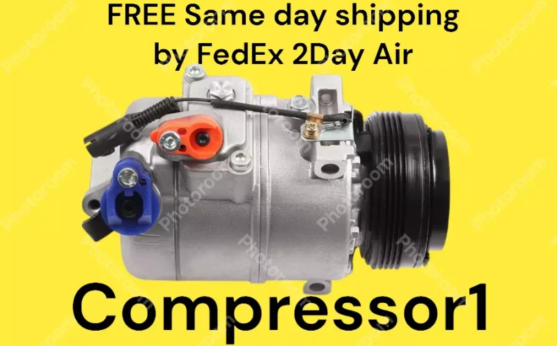 AC Compressor For BMW X5 4.4L 4.8L 2004 2005 2006