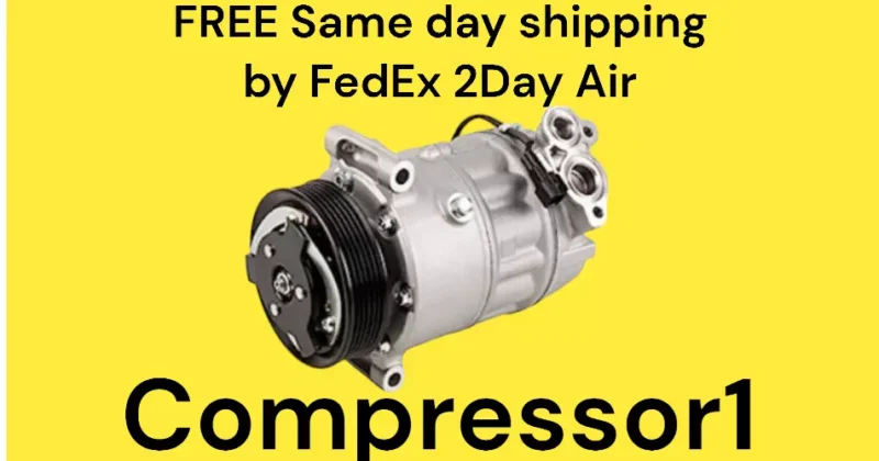 AC Compressor For Jaguar XJ 5.0L 2011 2012 2013 2014 2015 2016