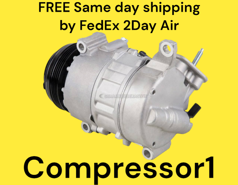 AC Compressor For 2015-2019 Chevy Silverado GMC Sierra 2500HD 3500HD 6.0L