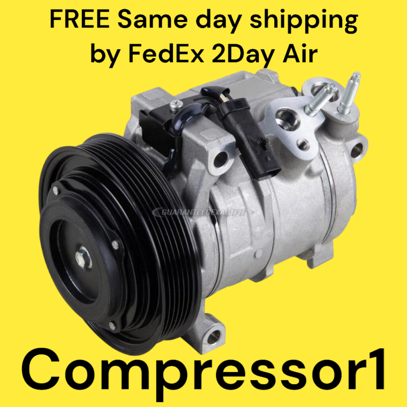 AC Compressor For 2011-2022 Jeep Grand Cherokee 5.7L 6.4L V8 Models ONLY - Image 2