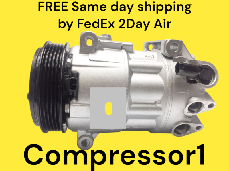 AC Compressor For 2015 2016 2017 2018 Jeep Renegade with 1.4L Turbo Engine OEM