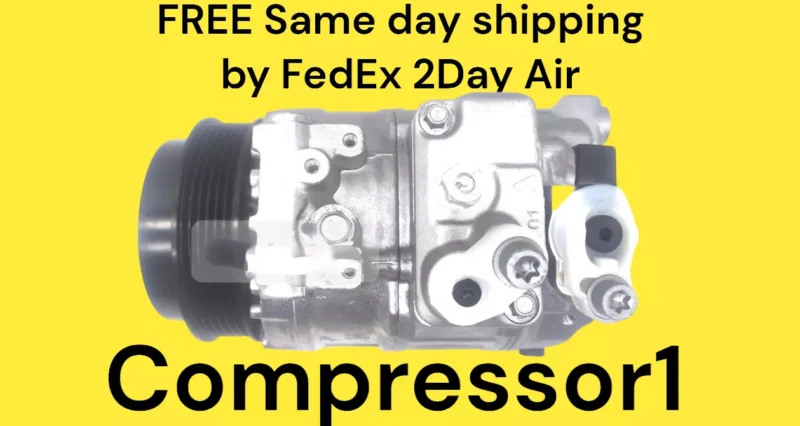 AC Compressor For Mercedes SLK250 C250 1.8L 2012 2013 2014 2015