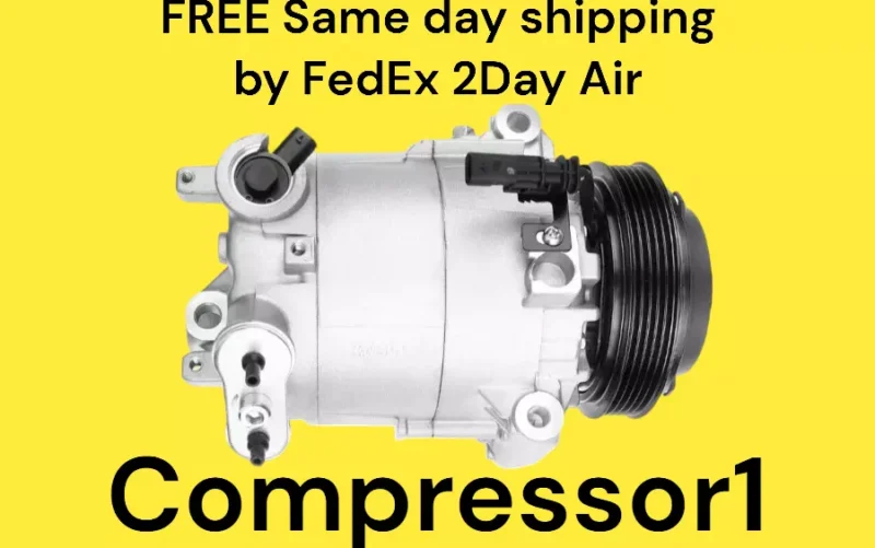 AC Compressor For Chevrolet Equinox 2.4L 2015 2016 2017 GMC Terrain