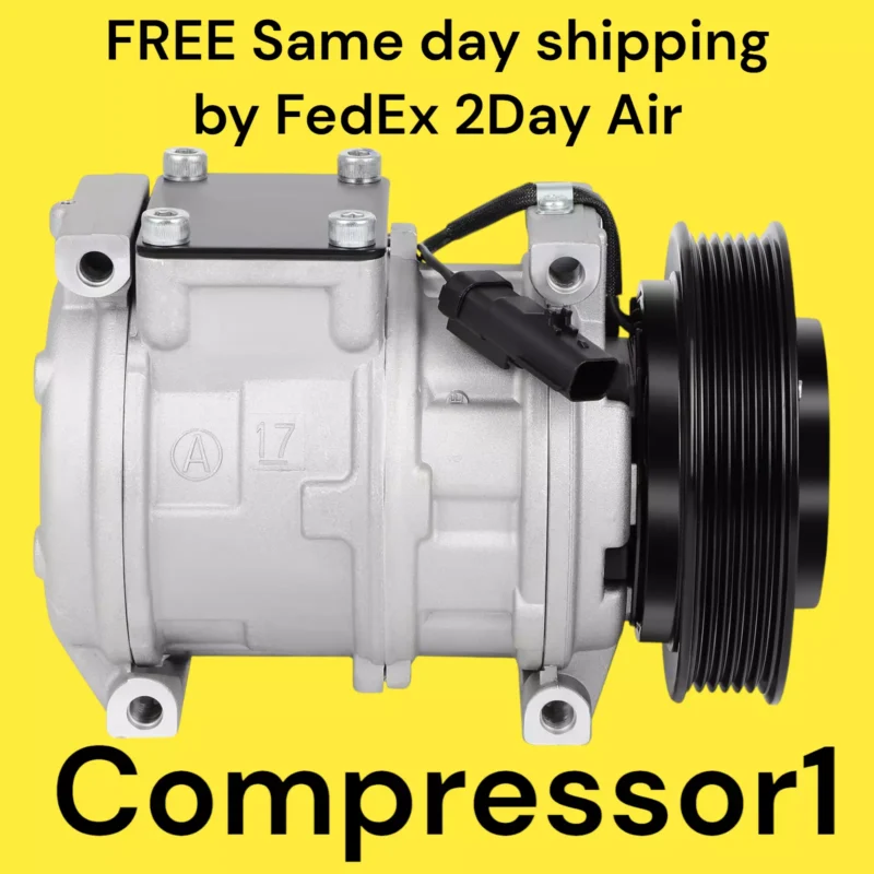 AC Compressor For 1996 1997 1998 1999 2000 Dodge Caravan 2.4L