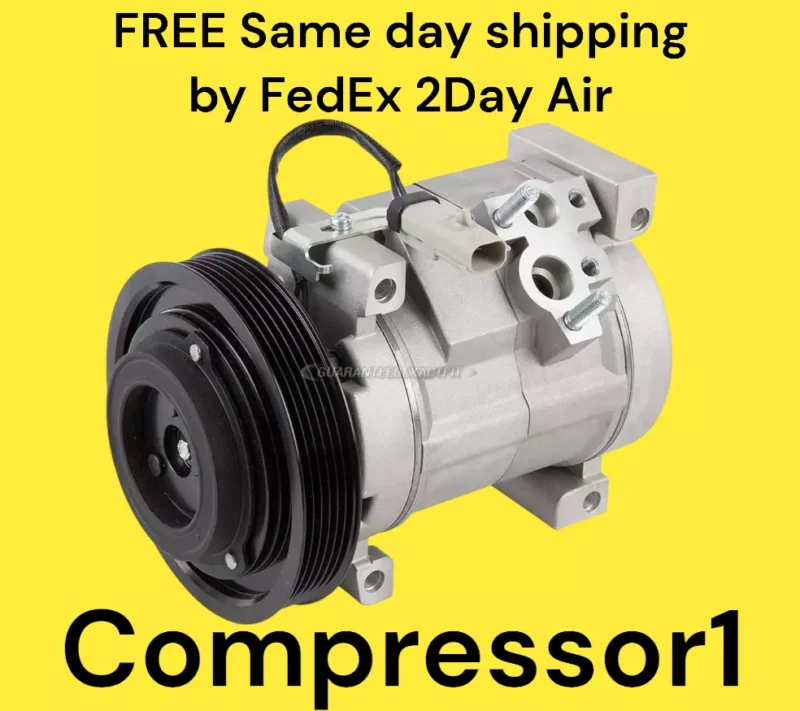 AC Compressor For 2001 2002 2003 2004 2005 2006 2007 Dodge Caraven 2.4L Only