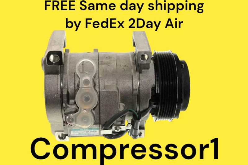 AC Compressor For Chevy Silverado 4.3L 6.6L GMC Sierre 4.3L 2003-12 6.6L 2003-07